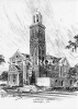 Crowley, Catholic Church bw - '73